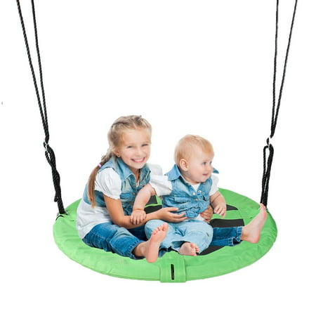 Outdoor Children Kids Swing Disc Set Hanging Seat Nest Chair  Garden Playing Toy 
